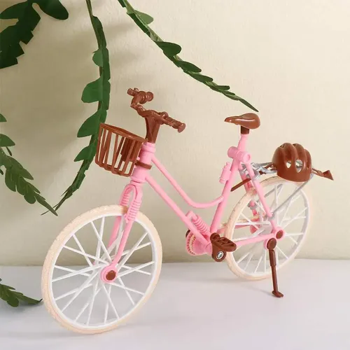 Bjd Puppe Zubehör Spielzeug Dolsl Fahrrad passende Puppe Fahrräder Zubehör mit Korb puppen für