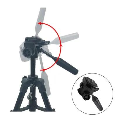 Kamera Stativ kopf Präzisions einstellung 3/8 "3/4" Gewinde mit Platte Panorama Professional Mount Adapter für Stativ DSLR Camcorder