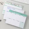 52 Blatt wöchentliche Planung Notizblock weit zu tun Planer mit Notizen Tages pläne Top-Prioritäten