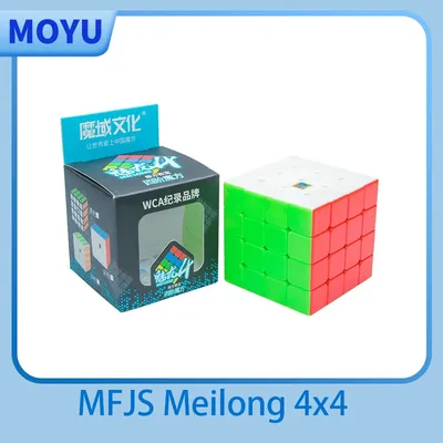 [JudyCube] Moyu Meilong 4x4 Magic Speed Cube Stickerless Professionelles Zappelspielzeug Meilong 4 Cubo Magico Puzzle Kindergeschenke Image