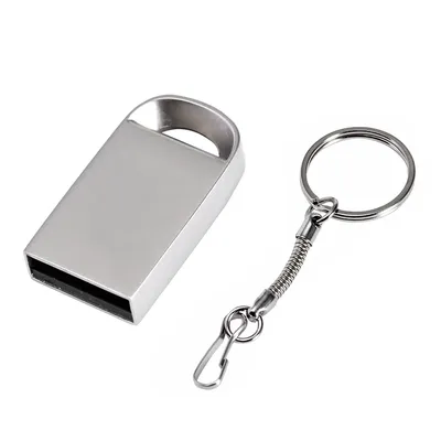 USB 2.0 Mini-USB-Flash-Laufwerk aus Metall, 4 GB, 8 GB, 16 GB, 32 GB, 64 GB, wasserdichter Image
