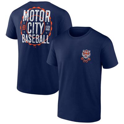 Detroit Tigers Baseball-Heimatstadt-Grafik-T-Shirt – Herren Image