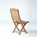 ARB TEAK & SPECIALTIES CHR529 Teak Folding Chair Manhattan