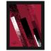 Arkansas Razorbacks 12" x 16" Team Color Framed Art Print