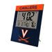 Keyscaper Virginia Cavaliers Color Block Digital Desk Clock