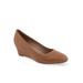 Women's Iris Pump by Aerosoles in Tan Leather (Size 10 1/2 M)