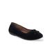 Women's Homebet Casual Flat by Aerosoles in Black Faux Suede (Size 11 M)