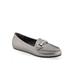 Women's Day Drive Casual Flat by Aerosoles in Graphite Leather (Size 10 1/2 M)