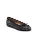 Women's Homebet Casual Flat by Aerosoles in Black Snake (Size 9 M)