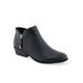 Women's Collaroy Bootie by Aerosoles in Black Leather (Size 5 1/2 M)