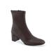 Wide Width Women's Corinda Bootie by Aerosoles in Brown (Size 11 W)