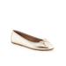 Women's Pia Casual Flat by Aerosoles in Soft Gold (Size 8 1/2 M)