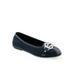 Women's Big Bet Casual Flat by Aerosoles in Navy Faux Suede (Size 6 M)