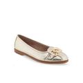 Women's Bia Casual Flat by Aerosoles in Soft Gold (Size 5 1/2 M)