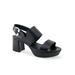 Women's Carimma Sandal by Aerosoles in Black Suede (Size 6 M)