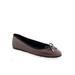 Women's Pia Casual Flat by Aerosoles in Mocha Snake Leather (Size 9 M)