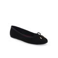 Women's Pia Casual Flat by Aerosoles in Black Suede (Size 6 1/2 M)