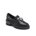 Women's Lilia Dressy Flat by Aerosoles in Black Leather (Size 10 1/2 M)