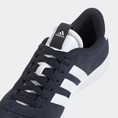 Sneaker ADIDAS SPORTSWEAR "VL COURT 3.0", Gr. 37, blau (legink, ftwwht, ftwwht), Leder, Synthetik, sportlich, Schuhe, in