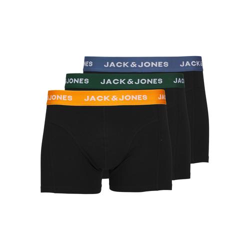 „Trunk JACK & JONES „“JACGAB TRUNKS 3 PACK NOOS““ Gr. M, 3 St., grün (dark green) Herren Unterhosen“