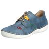 Sneaker RIEKER, Damen, Gr. 42, blau (royalblau), Nubuklederimitat, sportlich, Schuhe, im Sportslook, Freizeitschuh, Halbschuh, Schnürschuh
