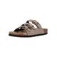 Sandale CRUZ "Santa" Gr. 41, beige (sand) Damen Schuhe Pantolette Schlappen Flats