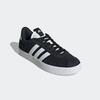 Sneaker ADIDAS SPORTSWEAR "VL COURT 3.0", Gr. 46, schwarz-weiß (cschwarz, ftwwht, cschwarz), Leder, Synthetik, sportlich, Schuhe, inspiriert vom Design des adidas samba
