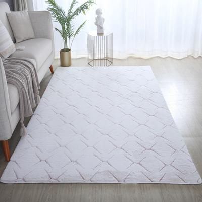 Teppich AYYILDIZ TEPPICHE "VISION 5122", rosa (rose), B:160cm H:15mm L:230cm, Polyester, Teppiche, Besonders weich / Softfllor / waschbar Image