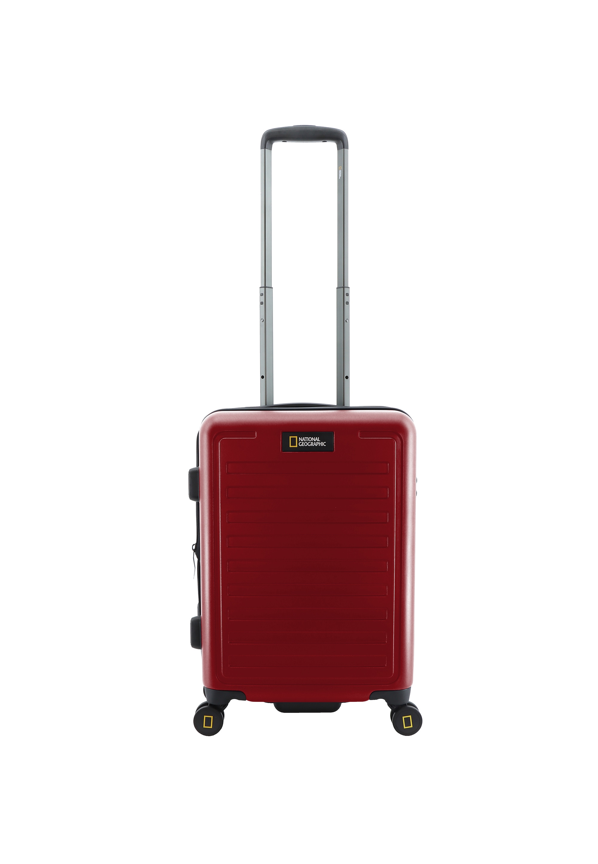 Koffer NATIONAL GEOGRAPHIC "CRUISE", Gr. B/H/T: 23cm x 55cm x 23cm, rot (bordeaux), Polyester, Koffer, mit praktischem TSA-Zahlenschloss Image