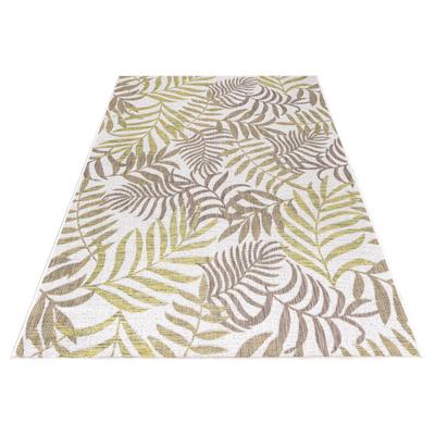 Outdoorteppich AYYILDIZ TEPPICHE "SUNNY 4412", beige, B:280cm H:5mm L:370cm, Polypropylen, Teppiche, Läufer / Pflegeleicht / Sisaloptik / In- und Outdoor geeignet /Palme Image