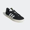 Sneaker ADIDAS SPORTSWEAR "VL COURT 3.0", Gr. 38, schwarz-weiß (core schwarz, cloud weiß, gold metallic), Leder, Synthetik, sportlich, Schuhe Retrosneaker, inspiriert vom Design des adidas samba