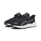 Sneaker PUMA "Reflect Lite Laufschuhe Kinder" Gr. 35, schwarz-weiß (black white) Kinder Schuhe Trainingsschuhe
