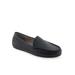 Women's Overdrive Casual Flat by Aerosoles in Black Leather (Size 5 M)