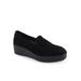 Women's Cetara Casual Flat by Aerosoles in Black Suede (Size 8 M)