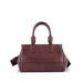 Bottega Veneta Leather Satchel: Red Bags