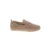 Lucky Brand Flats: Tan Print Shoes - Women's Size 8 - Almond Toe