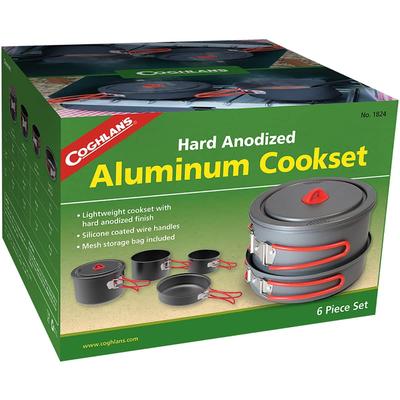 Coghlan's Hard Anodized Aluminum Camping Cooking Set - One Size Fits Most