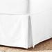 Everhome Cotton Sateen Collection 15 Inch Bed Skirt