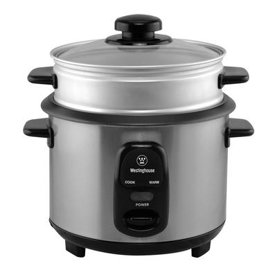 5 Cup Rice Cooker - Stainless Steel