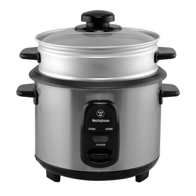 5 Cup Rice Cooker - Stainless Steel