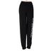 Sweatpants - High Rise: Black Activewear - Women's Size Small