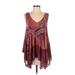 Free People Sleeveless Blouse: Red Tops - Women's Size X-Small