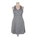 MPG Active Dress - A-Line: Gray Marled Activewear - Women's Size X-Large