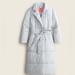 J. Crew Jackets & Coats | Nwt J Crew Belted Puffer Wrap Coat | Color: Blue/Gray | Size: S