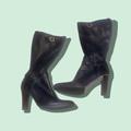 J. Crew Shoes | J Crew Black Leather Boots Size 8 | Color: Black | Size: 8