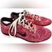 Nike Shoes | Nike Womens Free 5.0 Tr Fit 5 Prt Training Shoe Size 8.5 Pink Dark Purple | Color: Pink/Purple | Size: 8.5