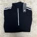 Adidas Tops | Nwt - Adidas Womens French Terry 1/4 Zip M | Color: Black/White | Size: M