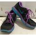 Nike Shoes | Nike Dual Fusion Run Womens Size 10 Purple Black Sneaker Shoe | Color: Black/Purple | Size: 10