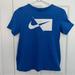 Nike Shirts & Tops | Nike Dri-Fit Short Sleeve Shirt, Royal Blue, Size Boys Large | Color: Blue/White | Size: Lb