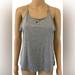 Nike Tops | Nike Dri-Fit “Just Do It” Tank Top Women’s, Sz Small | Color: Gray | Size: S